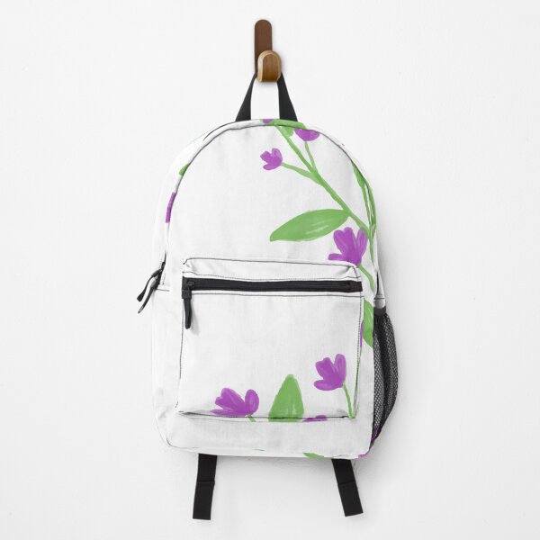 Item preview, Tiny Purple Wildflowers Watercolor Illustration designed and sold by PetalStories.