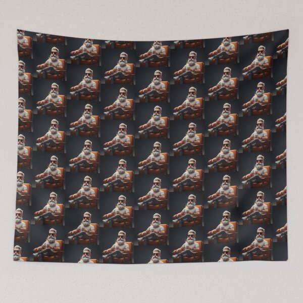 Item preview, Stylish Bearded Gentleman – Cool 3D Coffee Vibes Art designed and sold by TrendTonic1.