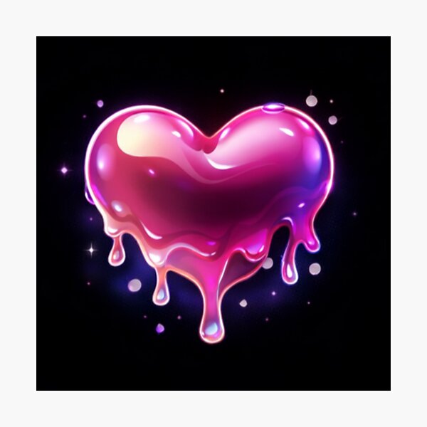 Item preview, Glossy Heart Glow designed and sold by Aura Creativa.