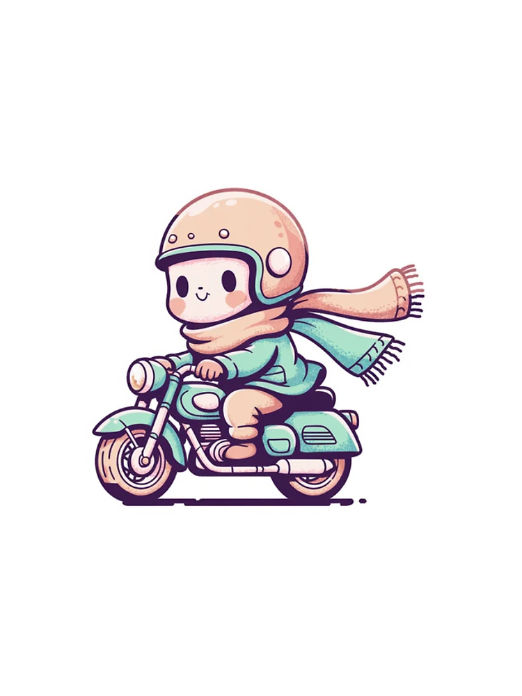 Thumbnail 4 of 4, iPhone Case, Cute Rider  designed and sold by RideBiker007.