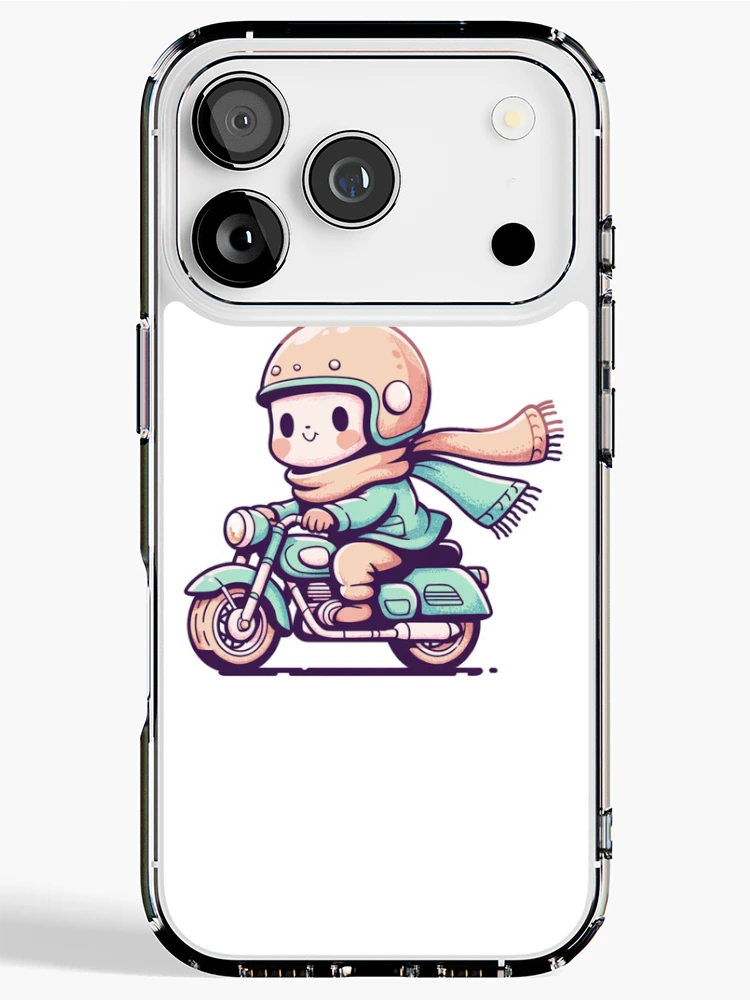 Thumbnail 1 of 5, iPhone Case, Cute Rider designed and sold by RideBiker007.