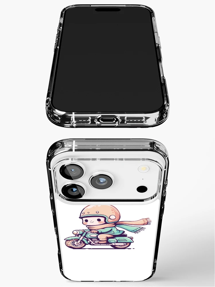 Thumbnail 3 of 5, iPhone Case, Cute Rider designed and sold by RideBiker007.