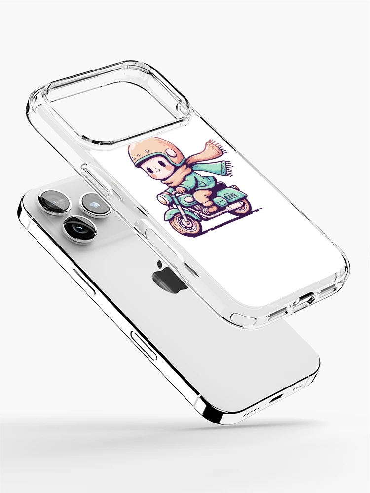 Thumbnail 2 of 5, iPhone Case, Cute Rider designed and sold by RideBiker007.