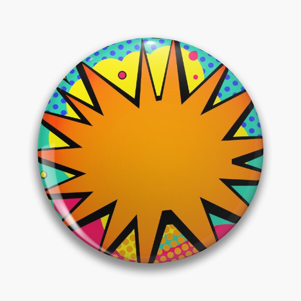 Item preview, Halftone Comic Starburst Border designed and sold by Prawny.