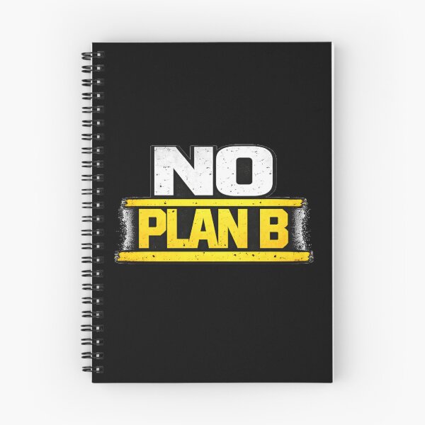 Item preview, No Plan B Gym Motivation Discipline Mindset Design designed and sold by Wolf Garage.