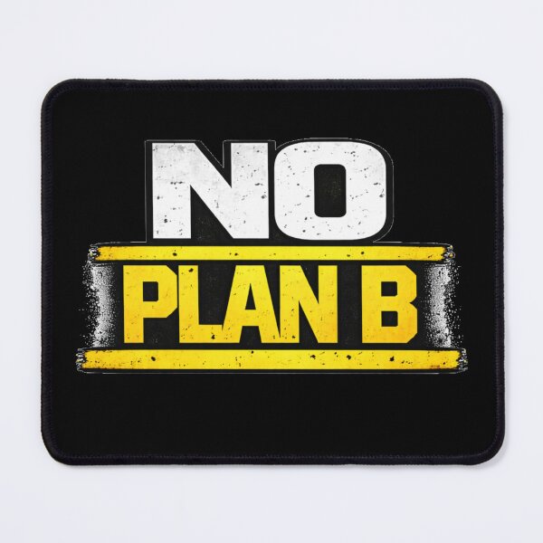 Item preview, No Plan B Gym Motivation Discipline Mindset Design designed and sold by Wolf Garage.