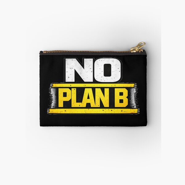 Item preview, No Plan B Gym Motivation Discipline Mindset Design designed and sold by Wolf Garage.
