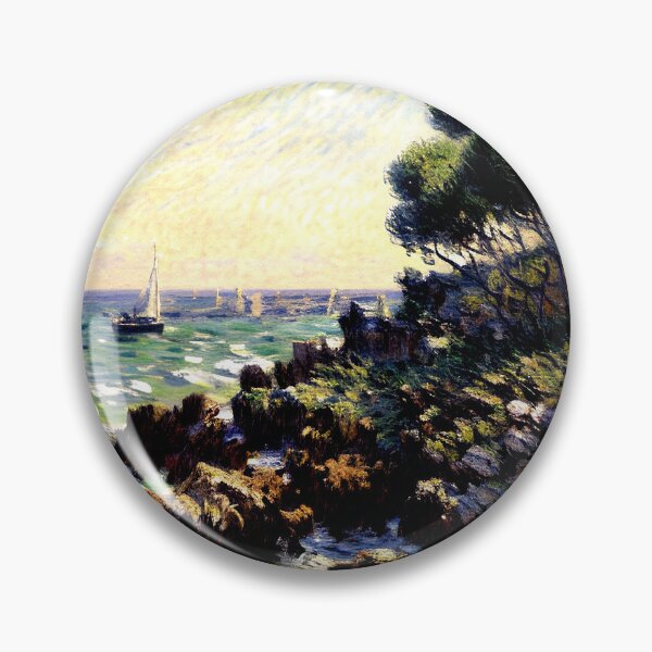 Item preview, Cap Martin: Sunlit Coastal Landscape designed and sold by artdesignsnow.
