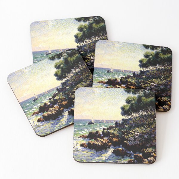Item preview, Cap Martin: Sunlit Coastal Landscape designed and sold by artdesignsnow.