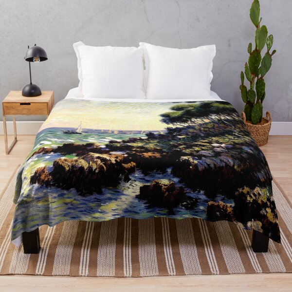 Item preview, Cap Martin: Sunlit Coastal Landscape designed and sold by artdesignsnow.
