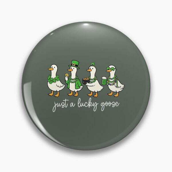 Item preview, Just A Lucky Goose, St Patrick’s Day designed and sold by hargisnamocho.