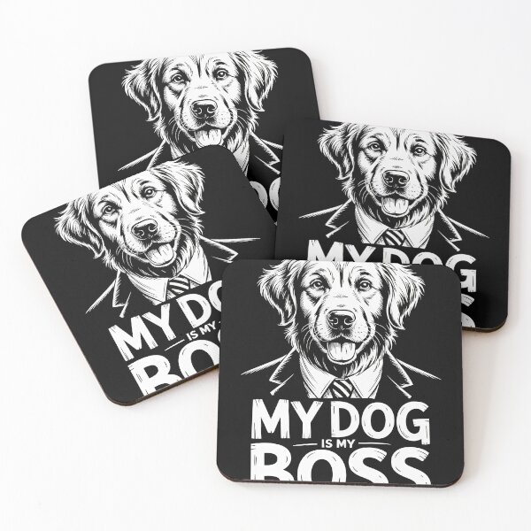 Item preview, Business Canine Boss - Professional Pet Illustration designed and sold by Dazeville Studio1541 .