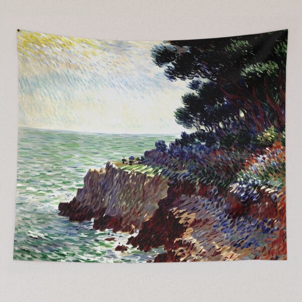 Item preview, Cap Martin 3: Sunlit View of the French Riviera Coastline  designed and sold by artdesignsnow.