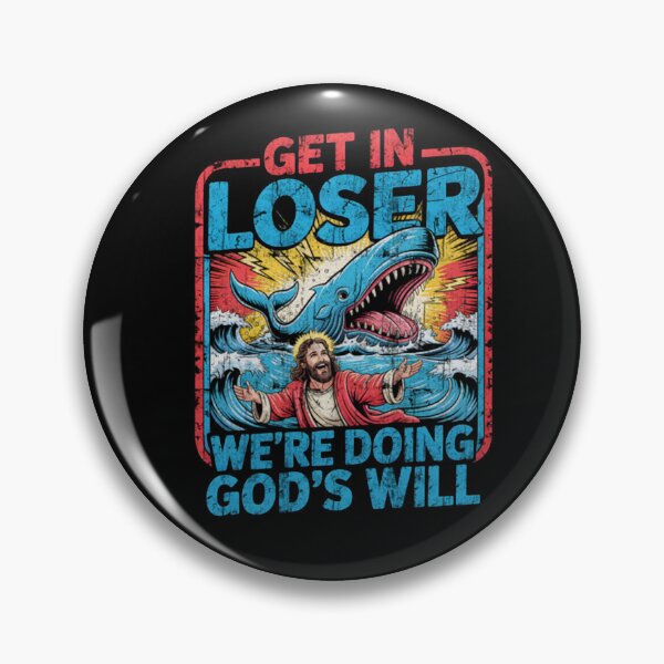 Item preview, Get in Loser We're Doing God's Will Funny Christian designed and sold by herbwaters.