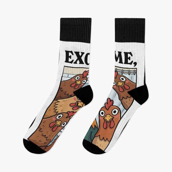 Item preview, Excuse Me, Are You Pooping? Chickens designed and sold by balquebratum.