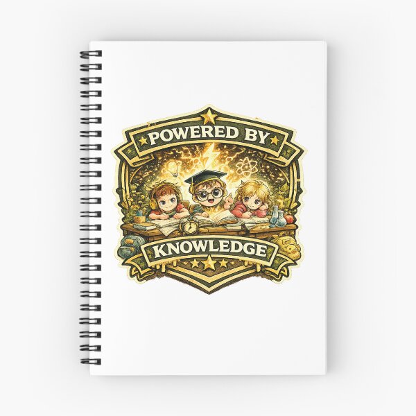 Item preview, Powered by Knowledge designed and sold by Throwing-Corn.