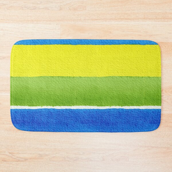 Item preview, Vibrant Yellow and Blue Painted Stripes designed and sold by Piotrek0001.