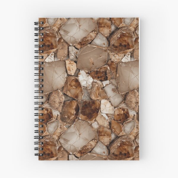 Item preview, Earthy Brown Agate Stone Slice Mosaic designed and sold by Piotrek0001.