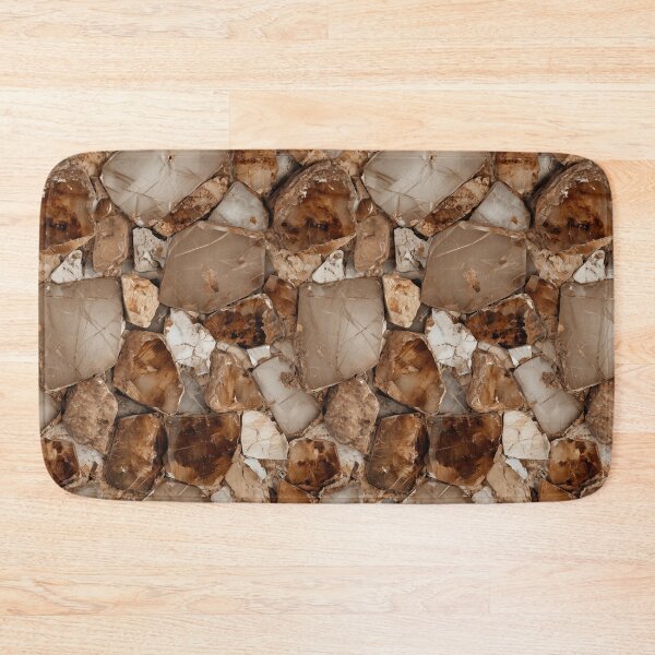 Item preview, Earthy Brown Agate Stone Slice Mosaic designed and sold by Piotrek0001.