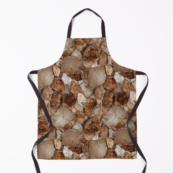 Item preview, Earthy Brown Agate Stone Slice Mosaic designed and sold by Piotrek0001.