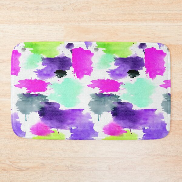 Item preview, Bright Neon Watercolor Splash Blobs designed and sold by Piotrek0001.