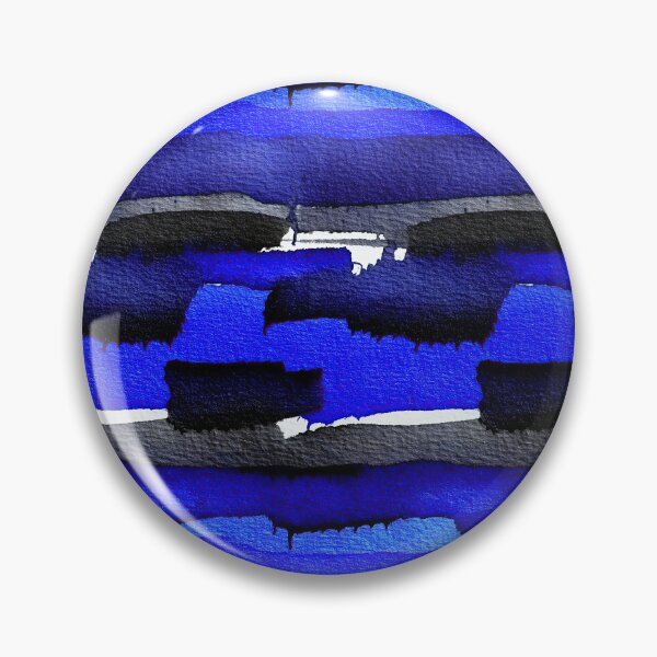 Item preview, Deep Blue and Black Painted Brushstrokes designed and sold by Piotrek0001.