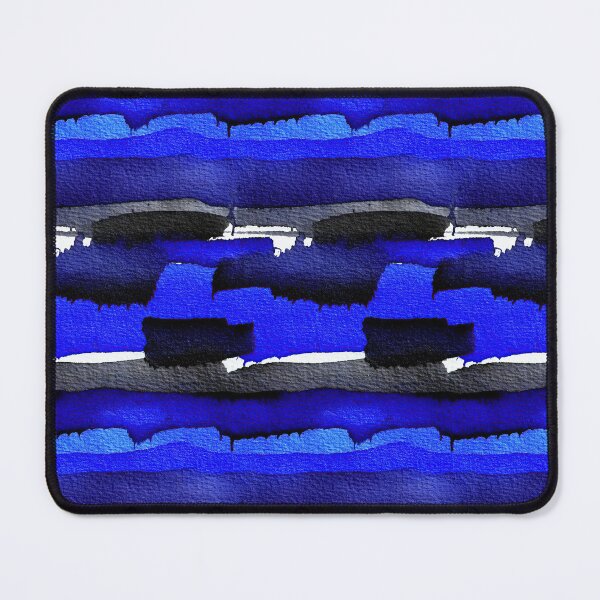 Artikelvorschau, Tiefblaue und schwarze Pinselstriche entworfen und verkauft von Piotrek0001.
