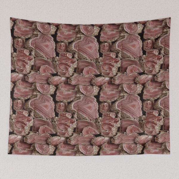 Item preview, Rich Burgundy Raw Crystal Geode Texture designed and sold by Piotrek0001.
