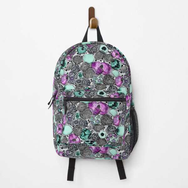 Item preview, Purple and Teal Organic Pebble Mosaic designed and sold by Piotrek0001.