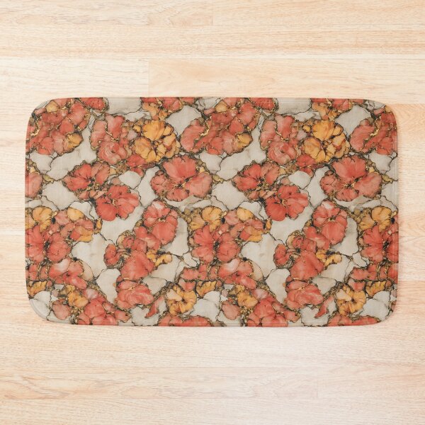 Item preview, Warm Orange Cracked Stone Texture Art designed and sold by Piotrek0001.