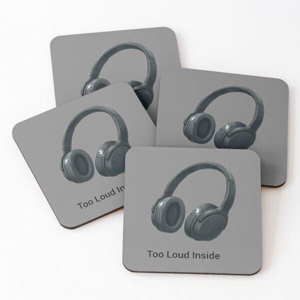 Item preview, The Lonely Headphones - Cute Sad Earphones Illustration designed and sold by HedayatDesign.