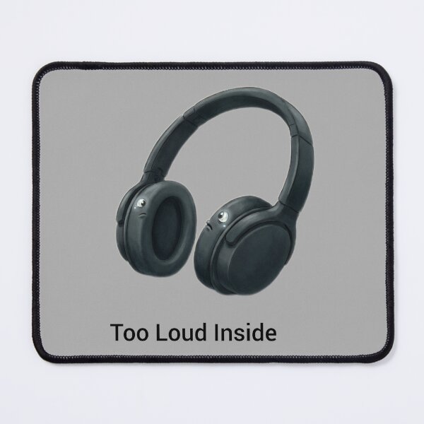 Item preview, The Lonely Headphones - Cute Sad Earphones Illustration designed and sold by HedayatDesign.