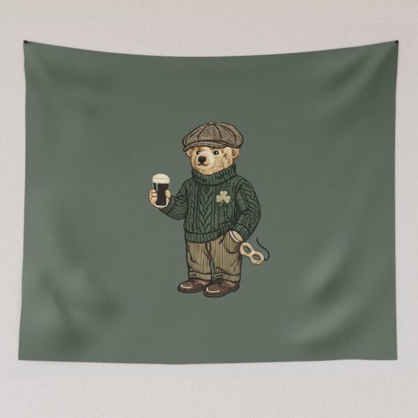 Artikelvorschau, St. Patrick's Day Bär entworfen und verkauft von hargisnamocho.
