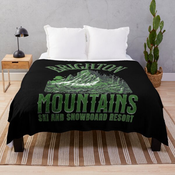 Item preview, Brighton Ski Resort / Ski Resort Red Mountain designed and sold by TheEndDesign.