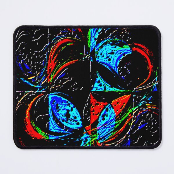 Item preview, zodiac energy wheel dark electrize 1 colorful geometric abstract design designed and sold by SmashingDeals.