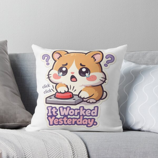 Item preview, It Worked Yesterday. - Cute Hamster designed and sold by artaipix.