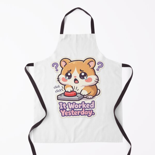 Item preview, It Worked Yesterday. - Cute Hamster designed and sold by artaipix.