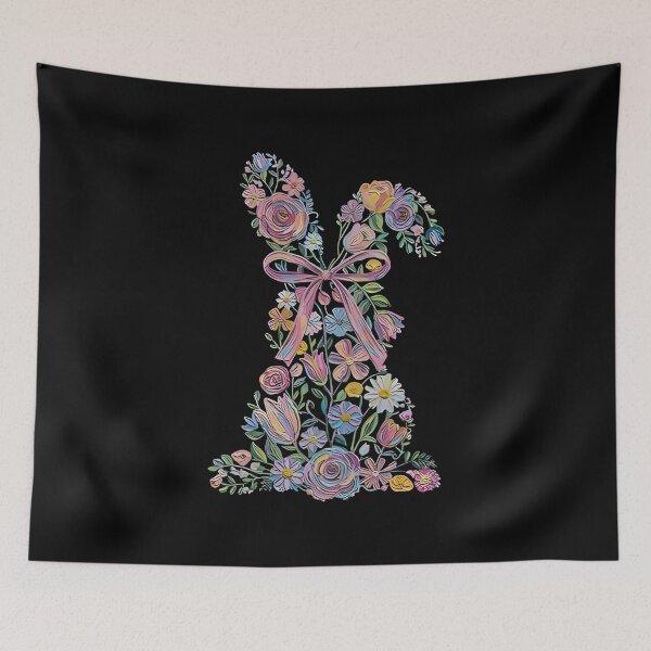 Item preview, Floral Easter Bunny Onesie designed and sold by Nemethadrian.