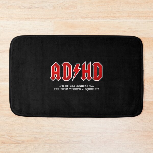 Item preview, Adhd Highway To... Hey Look A Squirrel Hard Rocker Adhd designed and sold by Inspirmenia.