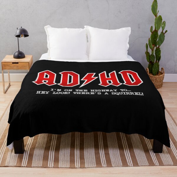 Item preview, Adhd Highway To... Hey Look A Squirrel Hard Rocker Adhd designed and sold by Inspirmenia.