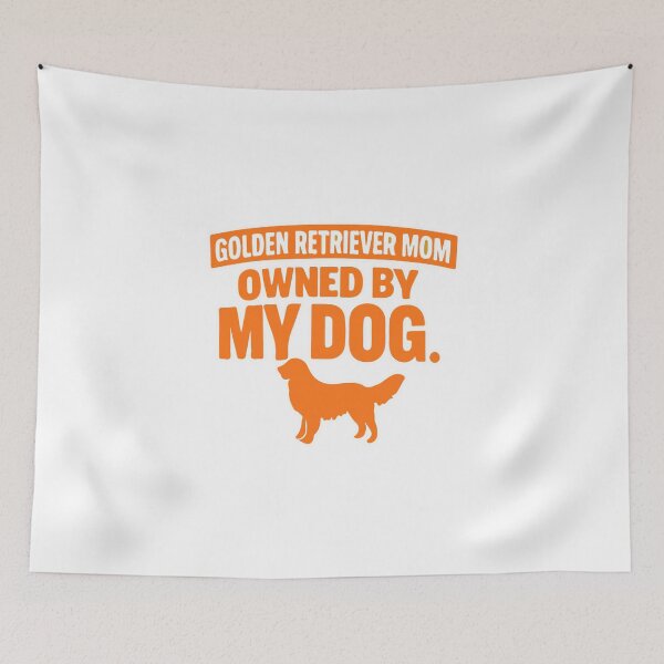 Artikelvorschau, Hundemama – Golden-Retriever-Mama – Professionell geführt von My Dog Design entworfen und verkauft von EvolvCustoms.