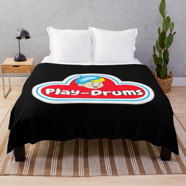 Item preview, Drummer Play Drums Vintage Logo designed and sold by LouisRaynau.