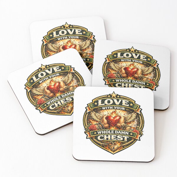 Item preview, Love With Your Whole Damn Chest designed and sold by Throwing-Corn.