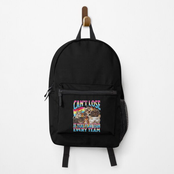 Item preview, Can't Lose If You Play For Every Team Funny Cat Pride Meme Illustration designed and sold by tadmercado.