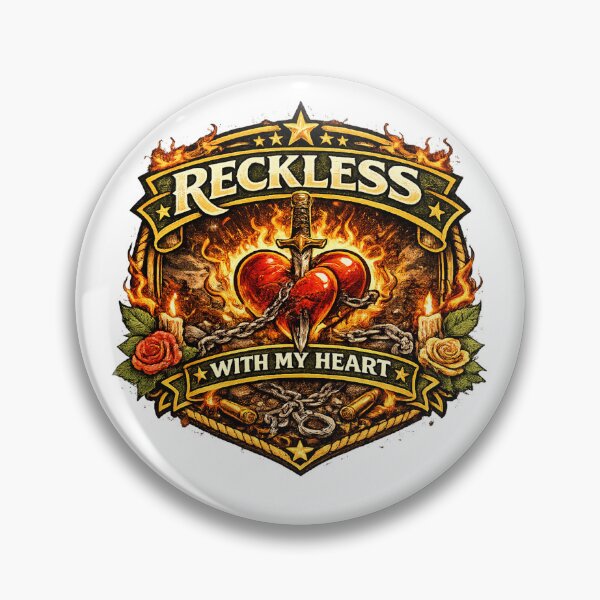 Item preview, Reckless With My Heart designed and sold by Throwing-Corn.
