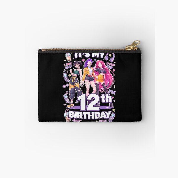 Item preview, 12Th Birthday 12 Year Old Korean Pop K-Pop Music Girls Party T-Shirt designed and sold by SAPAIDART.