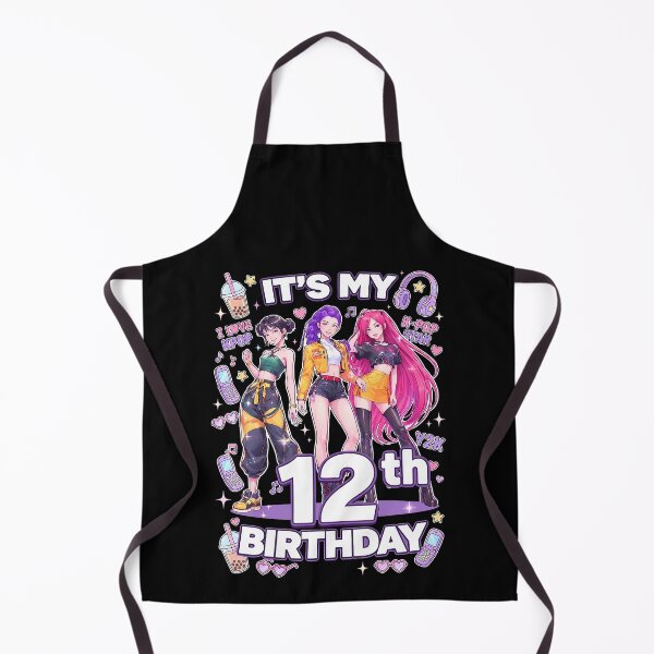Item preview, 12Th Birthday 12 Year Old Korean Pop K-Pop Music Girls Party T-Shirt designed and sold by SAPAIDART.