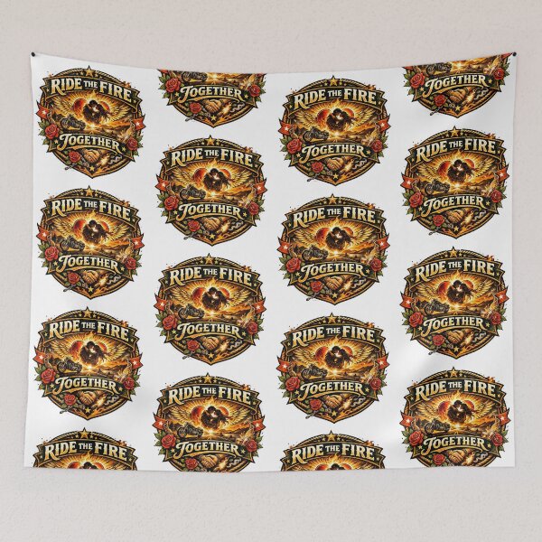 Item preview, Ride the Fire Together designed and sold by Throwing-Corn.
