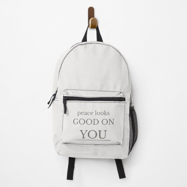 Item preview, Peace Looks Good On You Minimalist Quote designed and sold by Minimalist Typography.