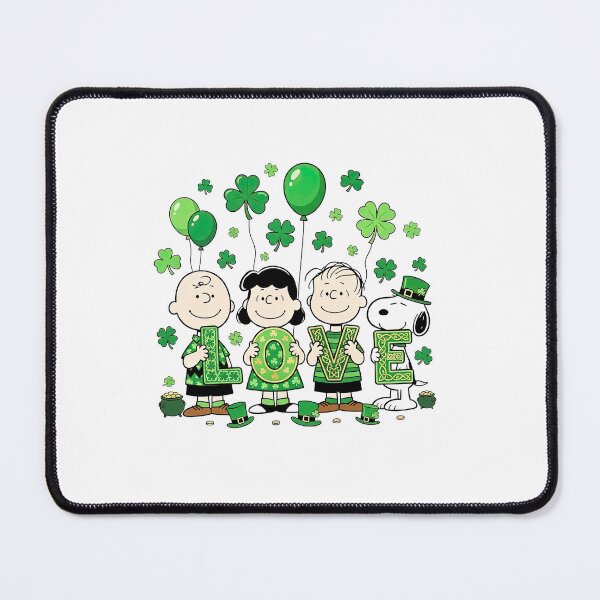 Item preview, St. Patrick's Day Love, Charlie Brown and Friends designed and sold by hargisnamocho.